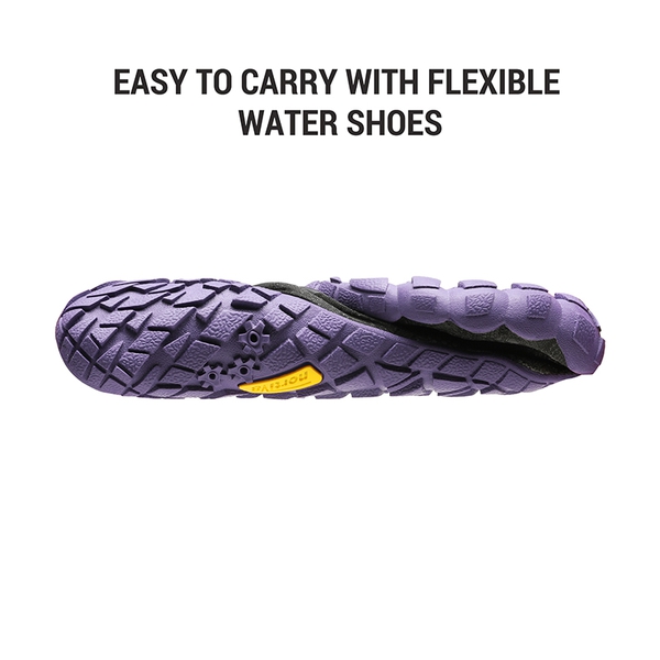 Kids Water Shoes - BLACK GREY PURPLE - 3